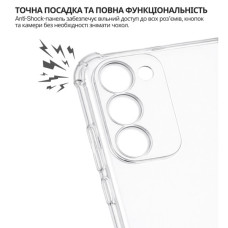 Чохол до мобільного телефона BeCover Anti-Shock Tecno Spark 40 Pro Plus (KM7) Clear (715067)
