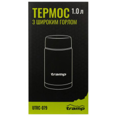 Термос Tramp з широким горлом 1,0л (UTRC-079)
