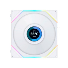 Кулер до корпусу Lian Li TLLCD 120-3, White Cooler (G99.12TLLCD3W.00)