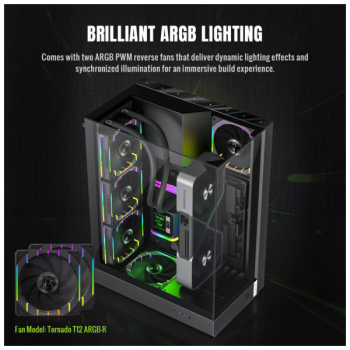 Корпус Gamemax T20 BK