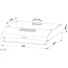 Витяжка кухонна Grunhelm GVP 251 I