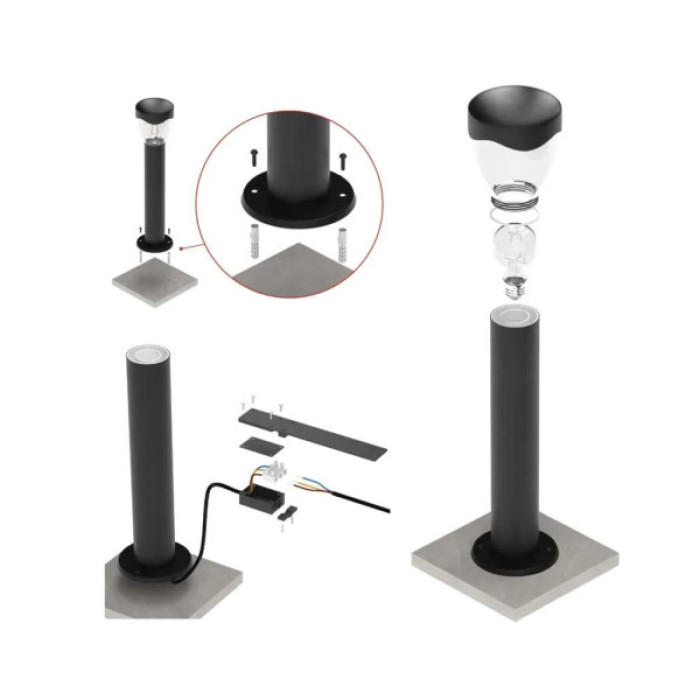 Світильник EMOS E27 15 Вт IP44 (ZGA0C0P)