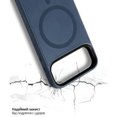 Чохол до мобільного телефона BeCover FIBRA ArcLine MagSafe Apple iPhone 17 Pro Max Blue (715387)