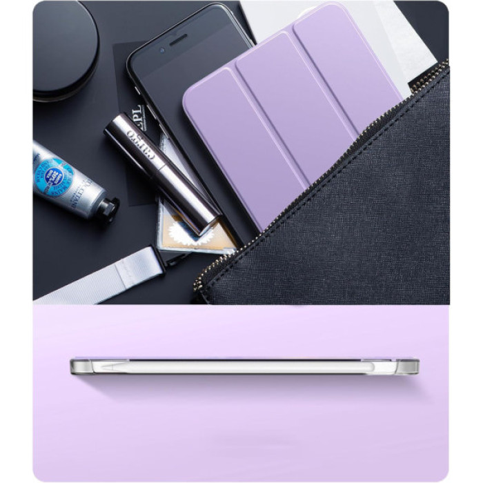 Чохол до планшета BeCover Tri Fold Hard BeCover Apple iPad Mini 7 2024 Purple (712455)