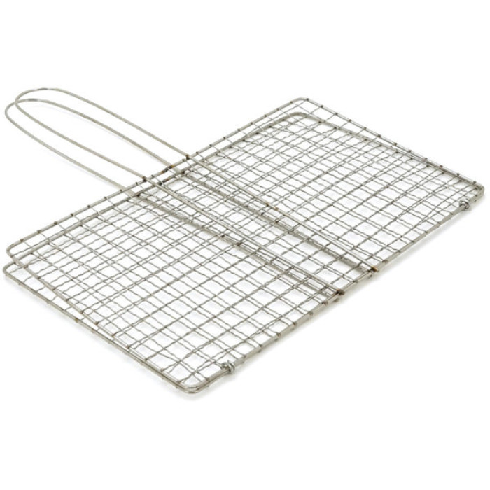 Решітка для гриля Voltronic 28х17 см, ручка 15 см (YT-G28H15)