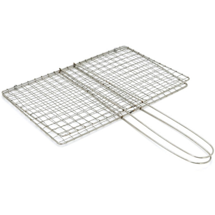 Решітка для гриля Voltronic 28х17 см, ручка 15 см (YT-G28H15)