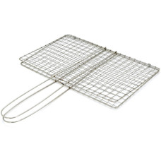 Решітка для гриля Voltronic 28х17 см, ручка 15 см (YT-G28H15)