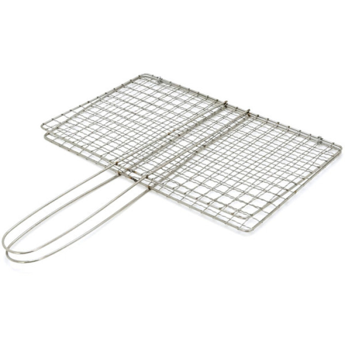 Решітка для гриля Voltronic 28х17 см, ручка 15 см (YT-G28H15)