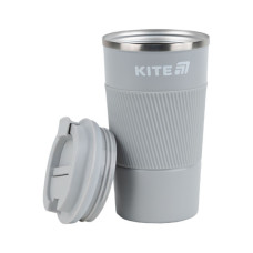 Термокружка Kite 510 мл сіра (K25-458-1)