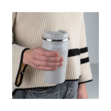 Термокружка Kite 510 мл сіра (K25-458-1)