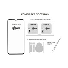 Скло захисне Dengos Full Glue Xiaomi Redmi 15C Black (TGFG-414)