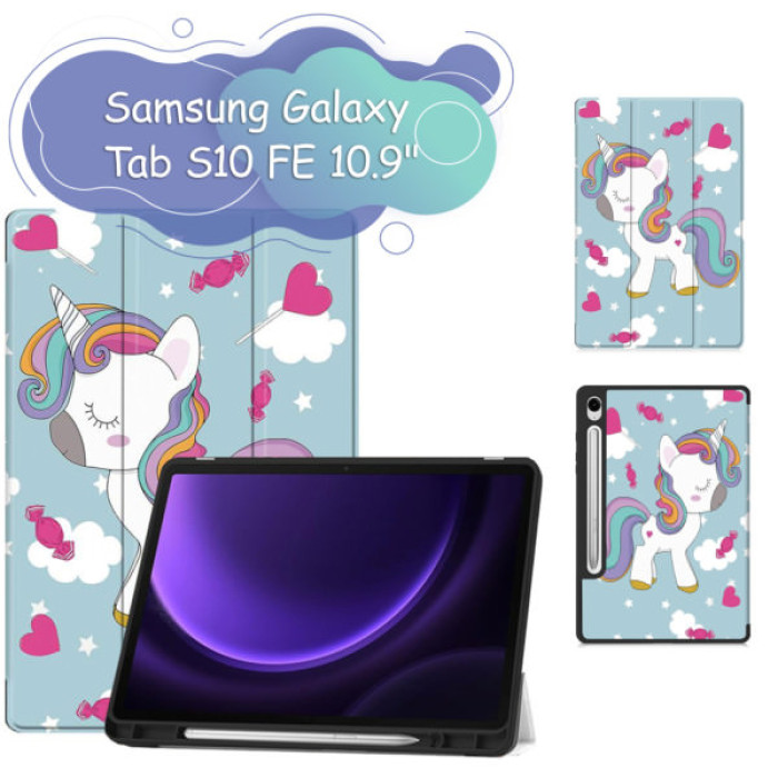 Чохол до планшета BeCover Flexible TPU Mate Samsung Galaxy Tab S10 FE (SM-X520/SM-X526) 10.9" Unicorn (713272)