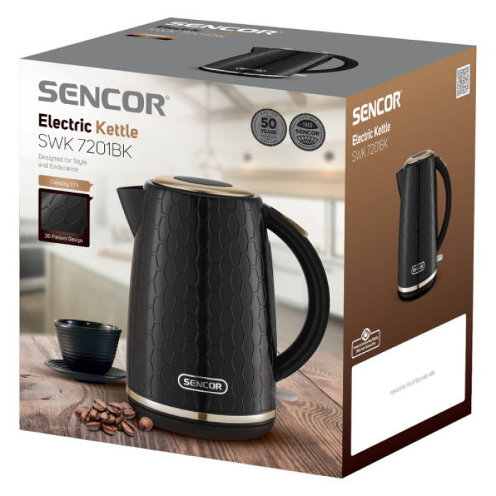 Електрочайник Sencor SWK 7201BK (SWK7201BK)