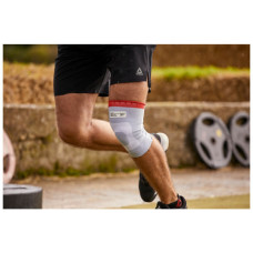 Фіксатор коліна Reebok Speedwick Knee Support білий, червоний RRSU-14323 S (885652015905)