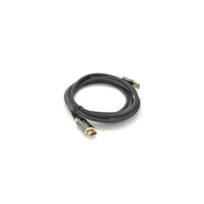 Кабель мультимедійний HDMI M to HDMI M 1.0m V2.0 4K black VEGGIEG (YT-HDMI(M)/(M)HX-1/19700)
