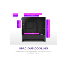 Корпус NZXT H3 Flow All Black (CC-H31FB-01)
