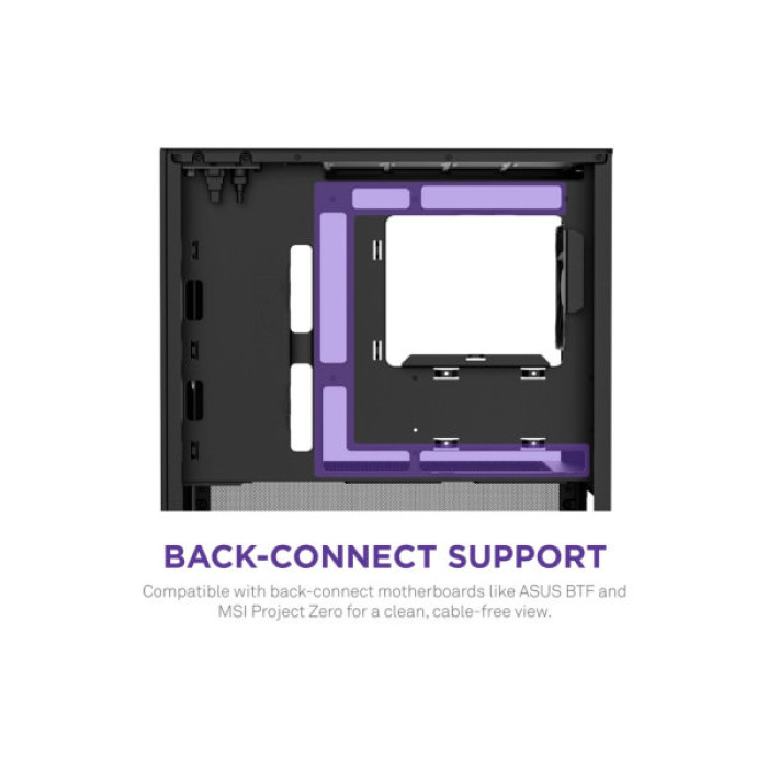 Корпус NZXT H3 Flow All Black (CC-H31FB-01)