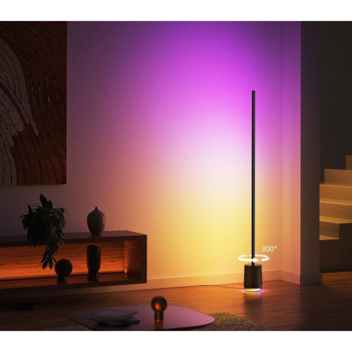 Світильник Govee H6079, 1500Lm, RGBICW, with speaker, WI-FI/Bluetooth, black (H6079312)