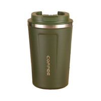 Термокружка Merlion 380 мл, зелена (Termo-304-380Gr)