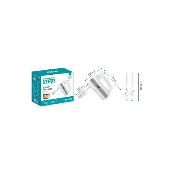 Міксер WINNINGSTAR ST-5533 White