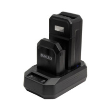 Сканер штрих-коду Sunlux F10, 2D, Bluetooth, 2.4GHz, з кредлом (30736)