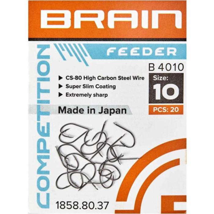Гачок Brain Feeder B4010 12 (20 шт/уп) Black Nickel (1858.80.36)