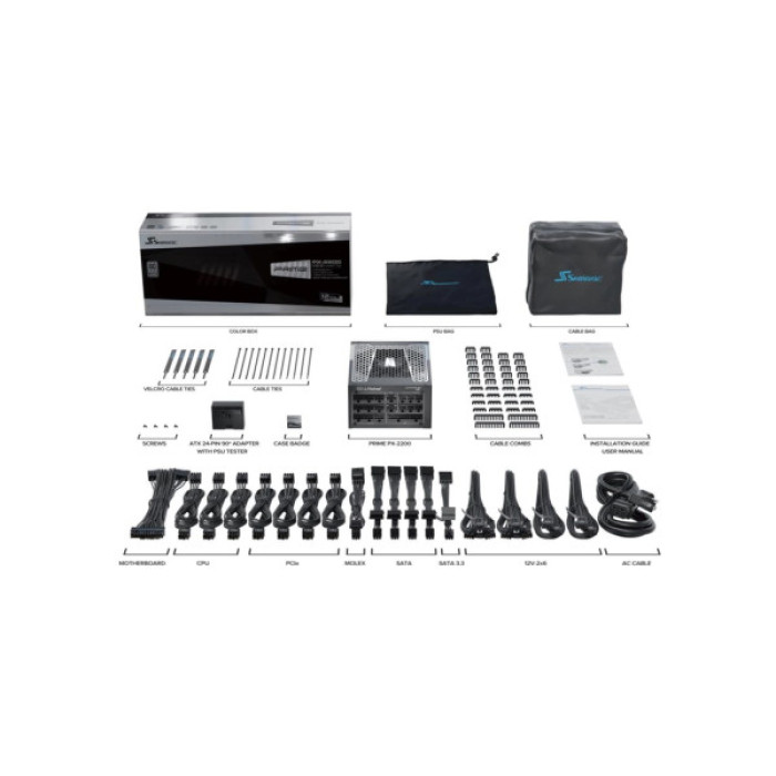 Блок живлення Seasonic 2200W (PRIME PX 2200-ATX31)