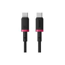 Дата кабель USB-C to USB-C 2.0m 100W Dura Series black red Baseus (P10377803U01-03)