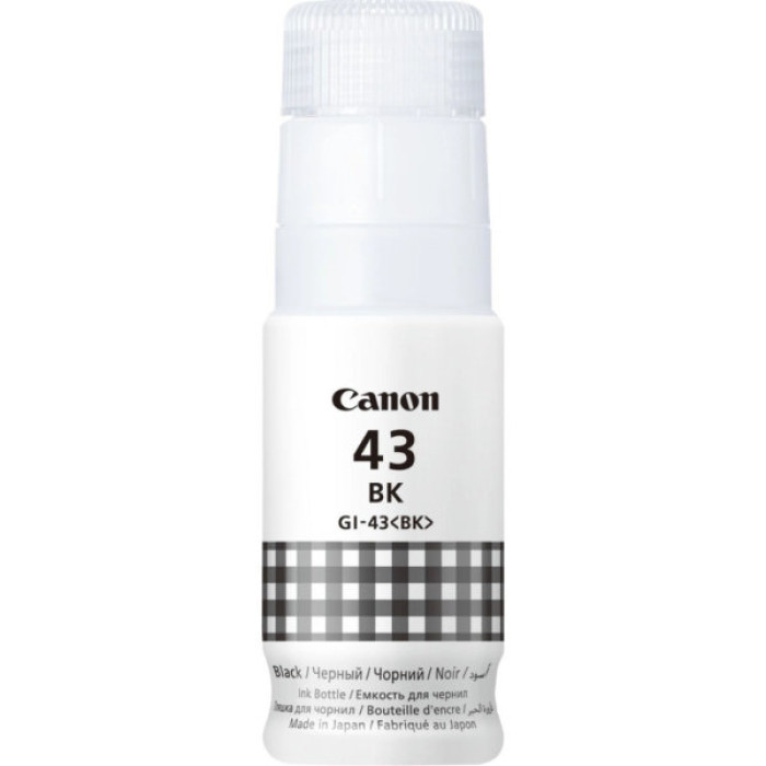 Контейнер з чорнилом Canon GI-43 Black 70ml (4698C001)