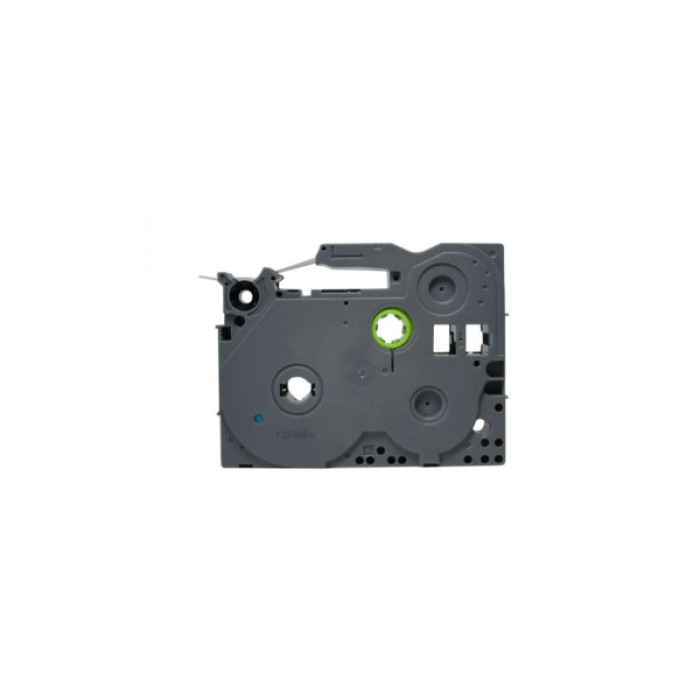 Стрічка для принтера етикеток UKRMARK RL-B-Fc-TB31P-BK/OR, аналог TZEB31. флуоресцентна. 12 мм х 5 (900229)