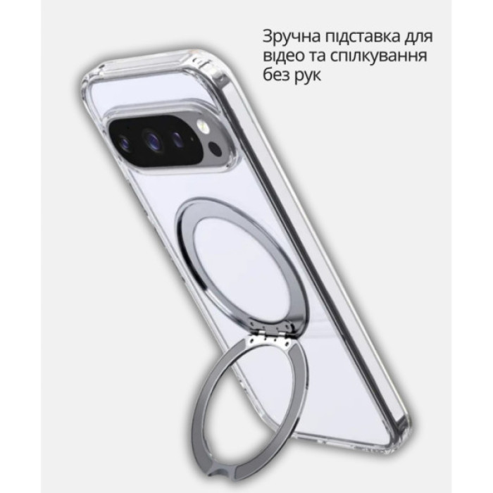 Чохол до мобільного телефона BeCover Aura Fold Google Pixel 9 / 9 Pro / 10 / 10 Pro Transparent (714137)