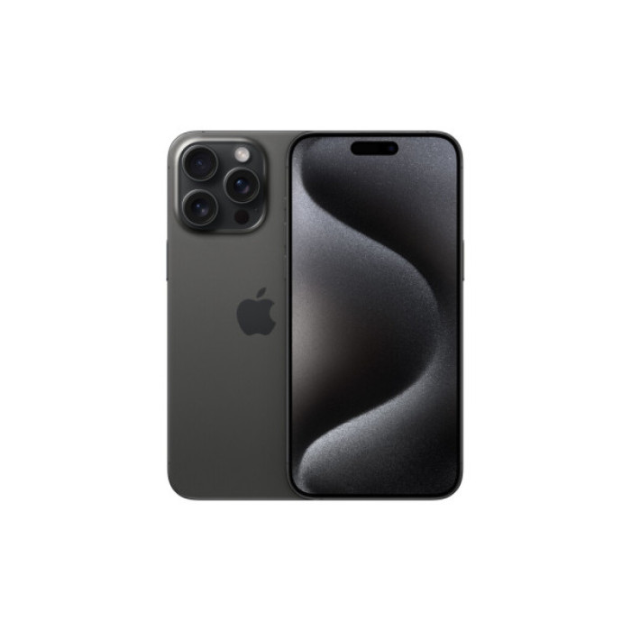 Мобільний телефон Apple iPhone 15 Pro Max 512Gb Black Titanium (REF A) BREEZY (2AMU7C3)