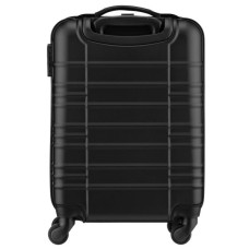 Валіза Wenger Amplar, мала, пластик, 4 колеса, чорна (653143)