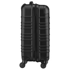 Валіза Wenger Amplar, мала, пластик, 4 колеса, чорна (653143)