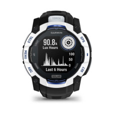 Смарт-годинник Garmin Instinct 3, 50mm, Solar, Whitestone with Black Band, GPS смарт-годинник (010-02935-03)