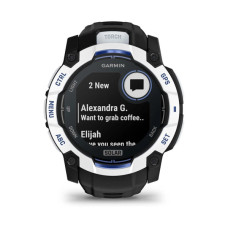 Смарт-годинник Garmin Instinct 3, 50mm, Solar, Whitestone with Black Band, GPS смарт-годинник (010-02935-03)