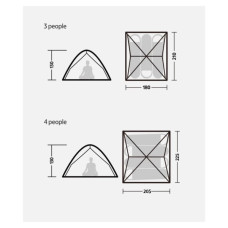 Намет Naturehike NH21ZP008 оливково-зелений (6927595777442)