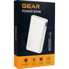Батарея універсальна GEAR 30000mAh, PD/100W, black (DL302C)