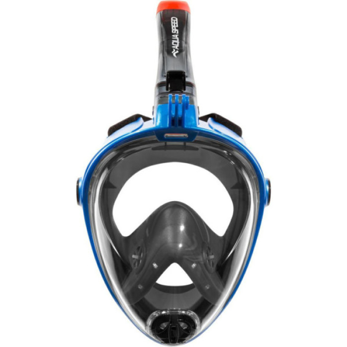 Маска для плавання Aqua Speed Spectra 2.0 9918 чорний, синій 247-10 L/XL (5908217699183)