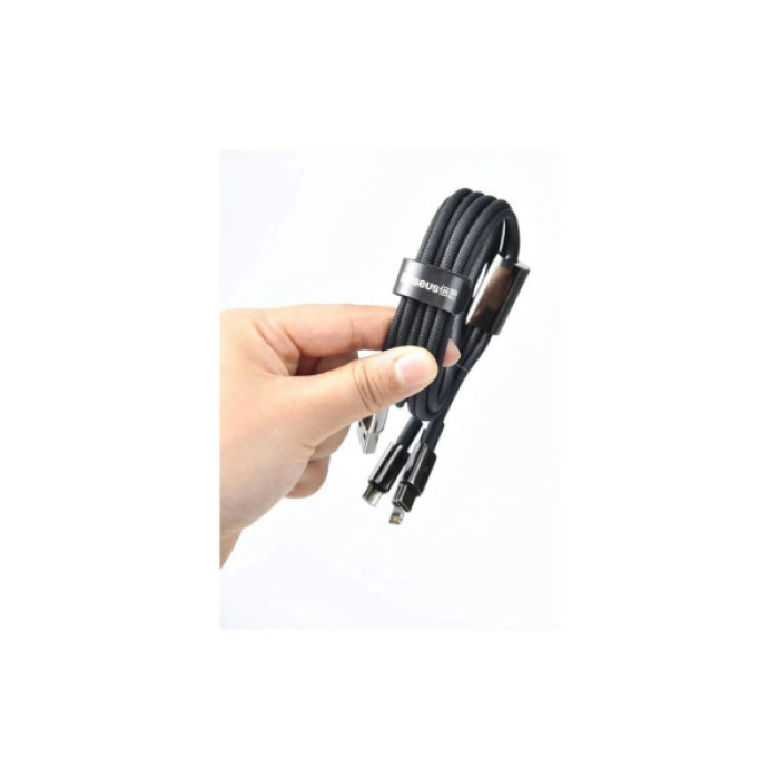 Дата кабель USB 2.0 AM to USB-C 1.0m 100W black Baseus (CAWJ000001)