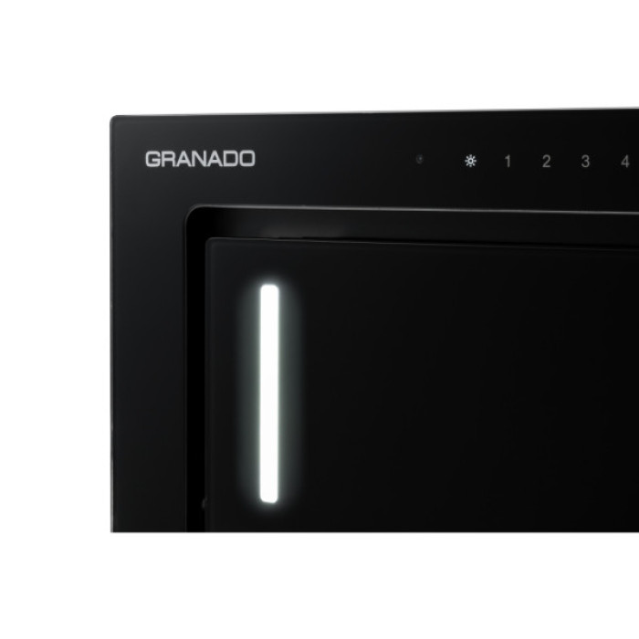 Витяжка кухонна GRANADO Palamos 1614-1200 black glass (GCH476411)