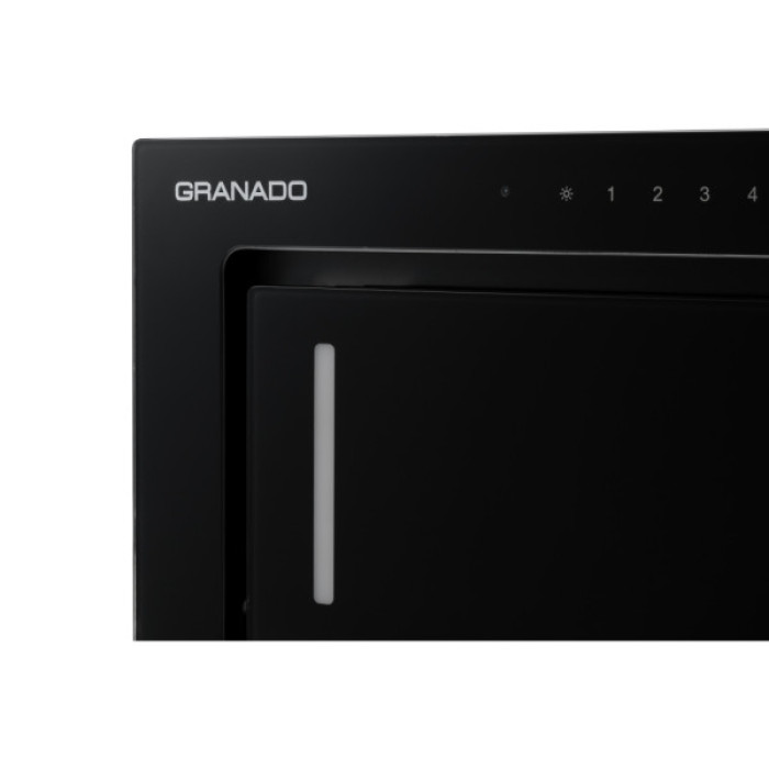 Витяжка кухонна GRANADO Palamos 1614-1200 black glass (GCH476411)