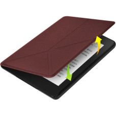 Чохол до електронної книги BeCover Ultra Slim Origami Amazon Kindle Paperwhite 12th Gen. 2024 7"/Colorsoft (2024) Red Wine (712842)