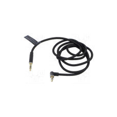 Кабель мультимедійний 3.5mm M to 3.5mm M 1.0m 90° corner black Vention (BAZBF)