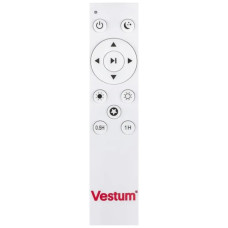 Світильник Vestum GRILL матовий 72W 3000К- 6500K 5600Lm з пультом чорний (VS-81019)