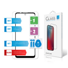 Скло захисне ACCLAB Full Glue MOTO E30/E40 Black (1283126545788)