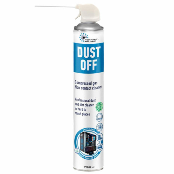 Стиснене повітря для чистки HTA spray duster 750 ml DUST OFF (06051)