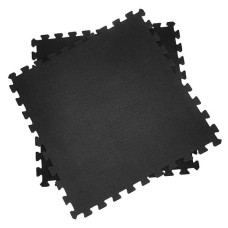 Килимок для фітнесу Toorx Interlocking 4 елементи 61х61х1,2 см Antracite (MAT-60) (931144)