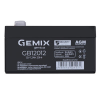Батарея до ДБЖ Gemix GB 12В 1.2Ач (GB12012)