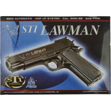 Страйкбольний пістолет ASG STI Lawman Green Gas (14770)
